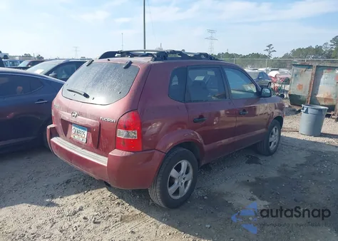 2005 Hyundai Tucson Gl from USA, damaged, VIN KM8JM12B15U152653